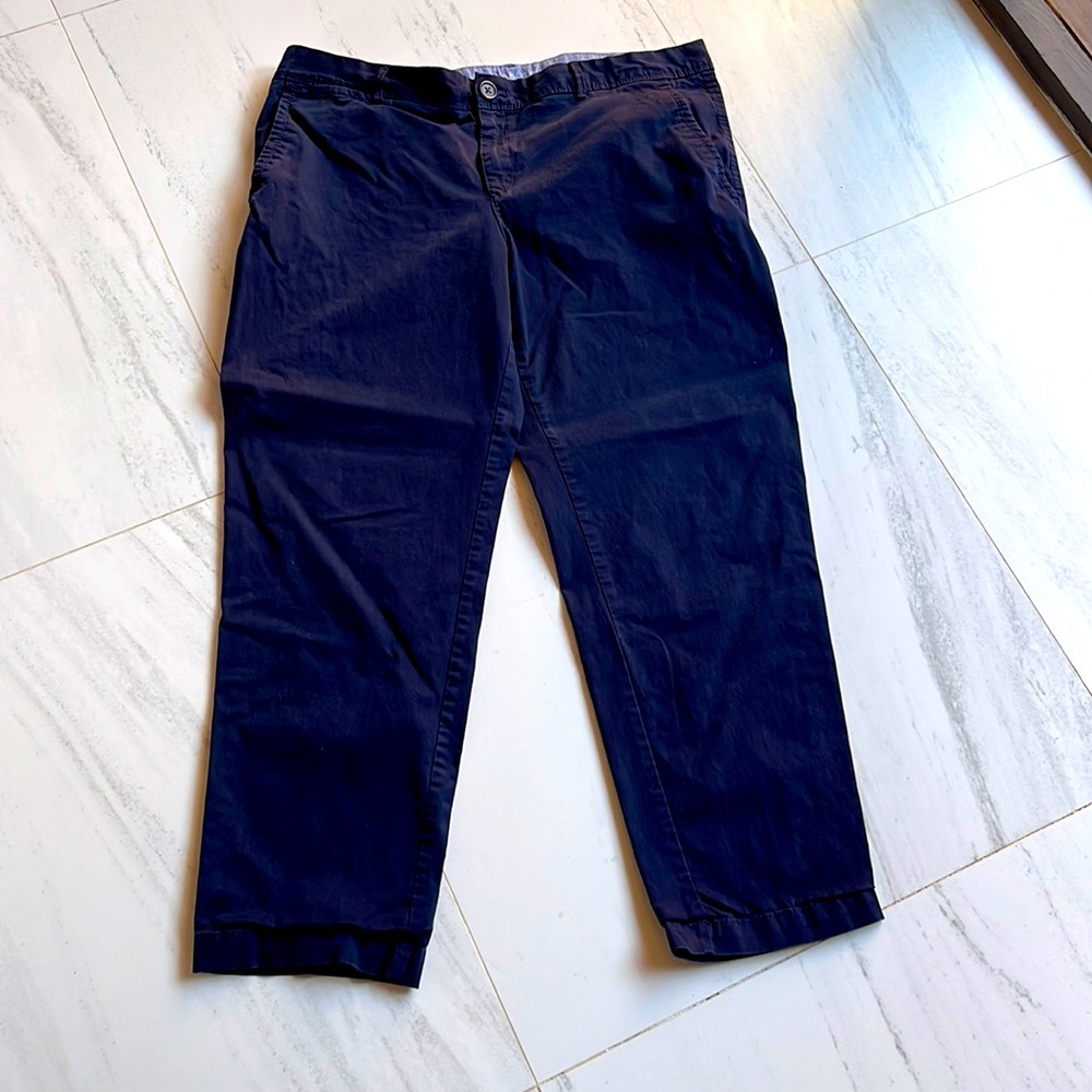 Banana Republic City Chino NAVY BLUE (worn once!)